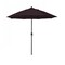 California Umbrella 7.5' Bronze Aluminum Market Patio Umbrella, Pacifica Purple 194061336861 - alternate 1